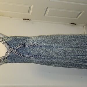 Cabi Maxi Slip Dress Flowy Size 8 Romantic Sexy Party